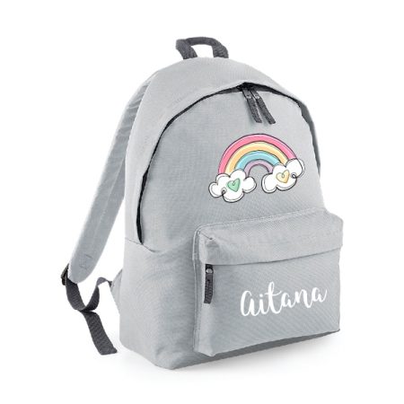 MOCHILA-PERSONALIZADA-ARCOIRIS-CORAZON-GRIS-CLARO