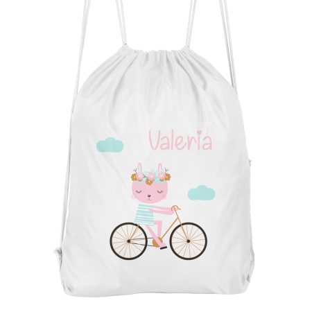 Mochila-cuerdas-personalizada-conejita-bici