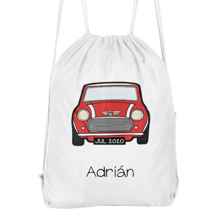 Mochila-cuerdas-personalizada-mini-cooper-rojo