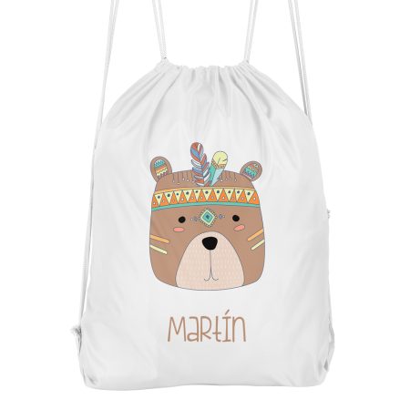 Mochila-cuerdas-personalizada-oso-tribal