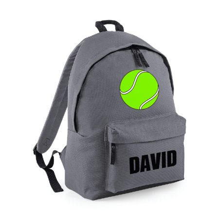 Mochila-personalizada-clasica-gris-pelota-tenis