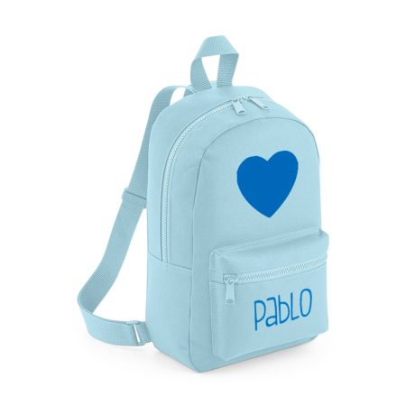 Mochila-mini-personalizada-azul-claro-corazon