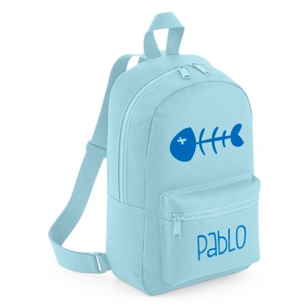 Mochila-mini-personalizada-azul-claro-pescadito