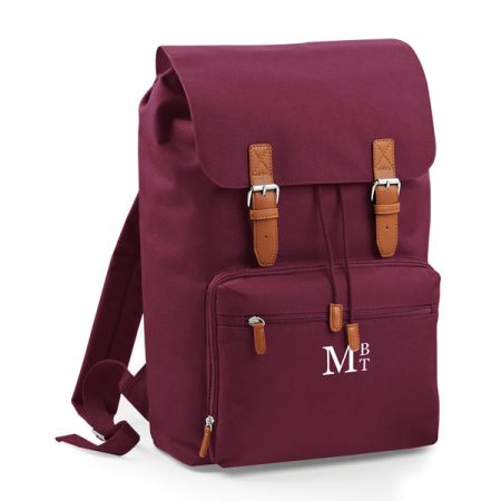 Mochila-personalizada-yale-granate-triptico-pequeno