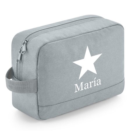 Neceser-personalizado-Vermont-gris-estrella-nombre