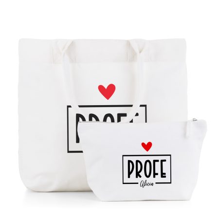 Pack-personalizado-Creta-neceser-blanco-profe-corazon