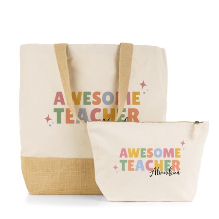 Pack-personalizado-Santorini-neceser-awesome-teacher