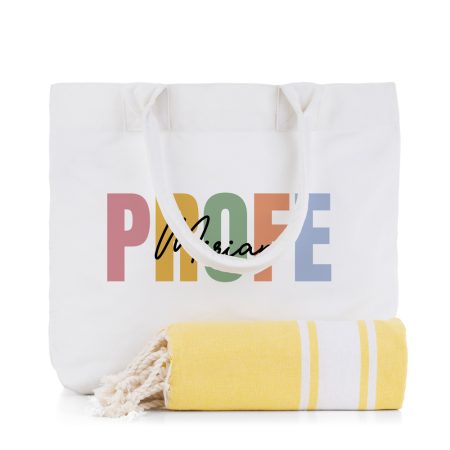 Pack-personalizado-creta-toalla-Profe-nombre