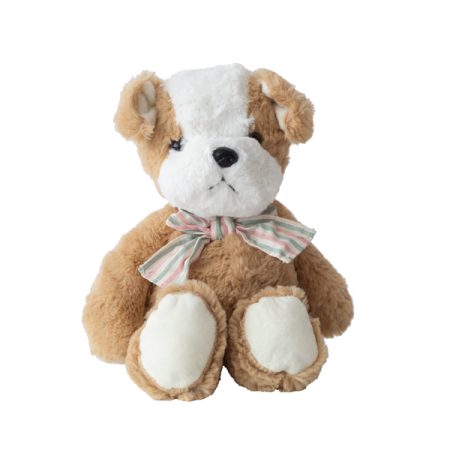 Peluche perrito snauzer beige