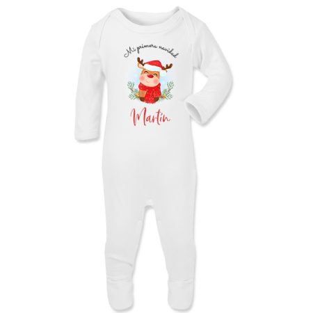 Pijama-bebe-personalizado-mi-primera-navidad-reno-ml