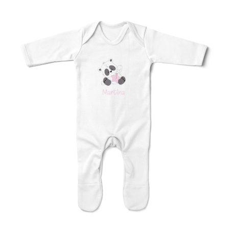 Pijama-bebe-personalizado-panda-estrella-nombre-rosa-ML