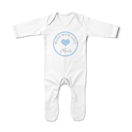 Pijama-bebe-personalizado-sello-made-with-love-azul-ML