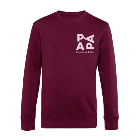 Sudadera-personalizada-burdeos-papa-cuadrado