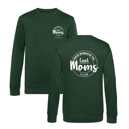 Sudadera-personalizada-verde-botella-cool-mums-club