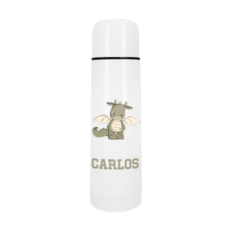 Termo-Aluminio-Personalizado-dragon-nombre-beige