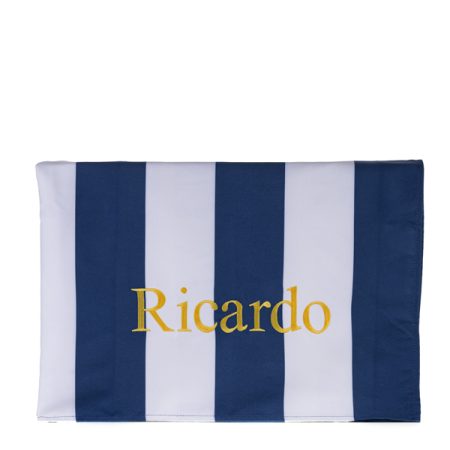 Toalla-personalizada-Cabana-azul-marino-bordada