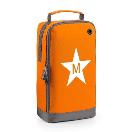 Zapatero-personalizado-roland-naranja-inicial-estrella